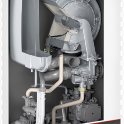 Viessmann Vitodens 100 Вт Конденсационный Комби 25 кВт+дымоход