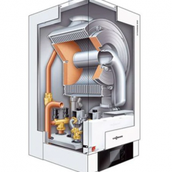 VIESSMANN VITODENS 200-W/B2HA/99KW +Vitotronic 100 + Дымоход