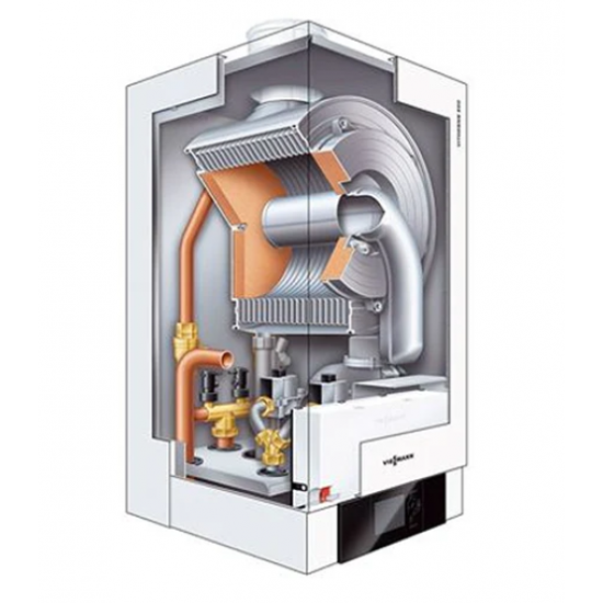 VIESSMANN VITODENS 200-W/B2HA/99KW +Vitotronic 100 + Дымоход