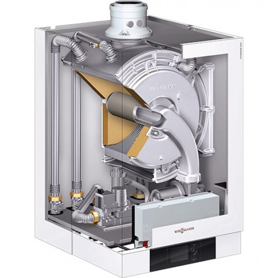 Viessmann Vitodens 200 B2HAK06+VITOTRONIC100 /49 кВт+дымоход
